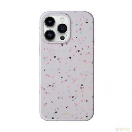 UNIQ etui Coehl Terrazzo iPhone 14 Pro 6,1" piaskowy/sandstone