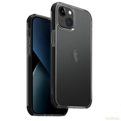 UNIQ etui Combat iPhone 14 6,1" czarny/carbon black