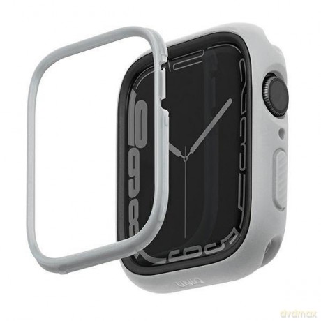 UNIQ etui Moduo Apple Watch Series 4/5/6/7/8/SE 44/45mm kredowy-szary/chalk-grey