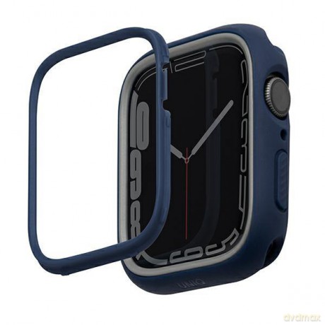 UNIQ etui Moduo Apple Watch Series 4/5/6/7/8/SE 44/45mm niebieski-szary/blue-grey