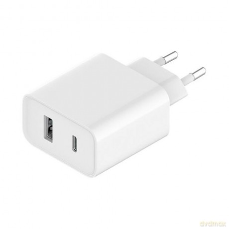 Xiaomi Mi ładowarka sieciowa USB/USB-C 33W EU biała (BHR4996GL)