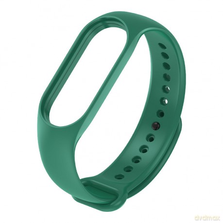 Zamienna silikonowa opaska do Xiaomi Smart Band 7 pasek bransoleta bransoletka ciemnozielony
