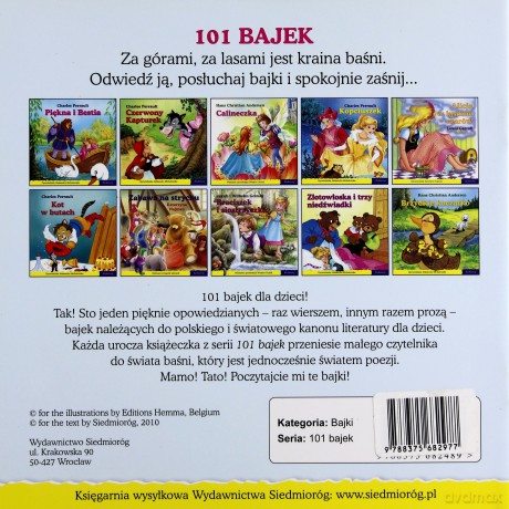 101 bajek Śpiąca królewna - Charles Perrault [KSIĄŻKA]