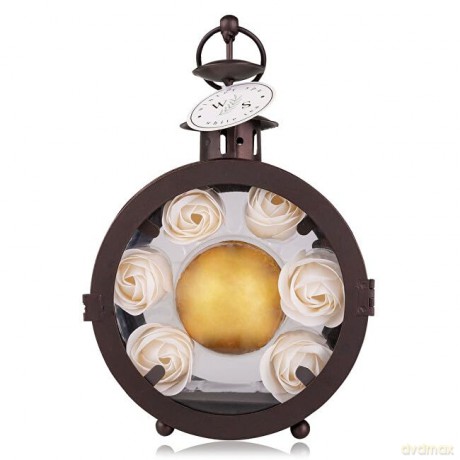 Accentra Bath care set in a metal Winter Spa lantern