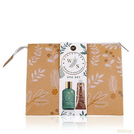 Accentra Bath care set in a paper cosmetic bag Winter Spa