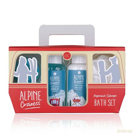 Accentra Bath care set with Alpine Coziness sponge