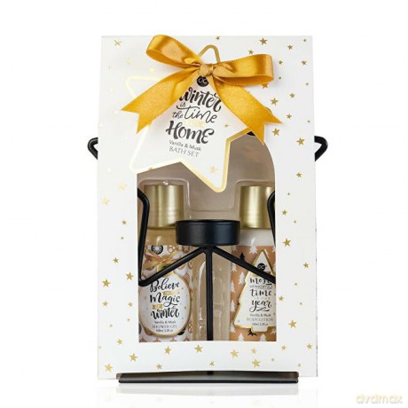 Accentra Bath care set with Winter Magic candle