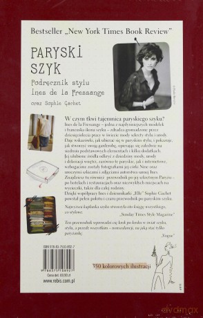 Paryski Szyk - Ines de la Fressange [KSIĄŻKA]