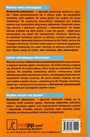 Rozmówki planszowe polsko-greckie [KSIĄŻKA]