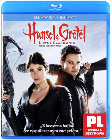 Hansel i Gretel: Łowcy czarownic 3D [Blu-Ray]+[Blu-Ray 3D]