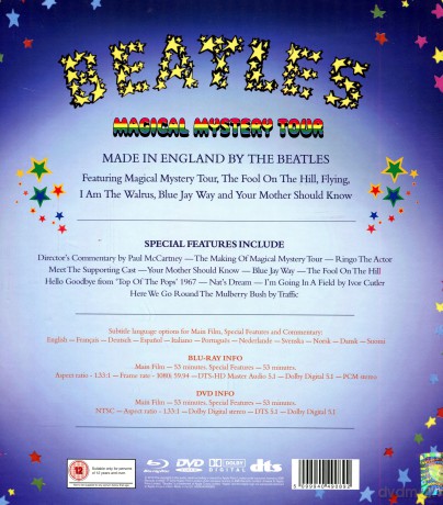 The Beatles: Magical Mystery Tour Limited (Box) [DVD]+[Blu-Ray]+[2xWinyl]