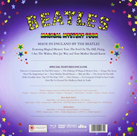 The Beatles: Magical Mystery Tour Limited (Box) [DVD]+[Blu-Ray]+[2xWinyl]