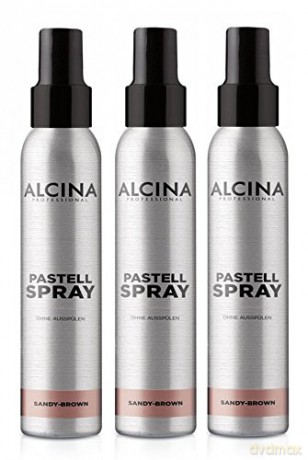 Alcina Tónovací sprej na vlasy Sandy Brown (Pastell Spray) 100 ml