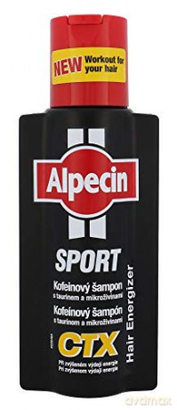 Alpecin Caffeine Shampoo against hair loss Sport CTX (Energizer Kofein Shampoo) 250 ml