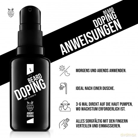 Angry Beards Beard Doping 30 ml (moon bark)