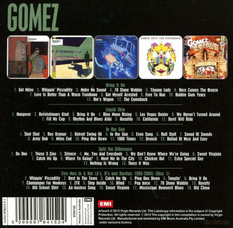 Gomez: 5 Album Set [5CD]