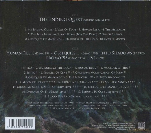 Gorement: Within The Shadow Of Darkness - The Complete Recordings [2CD]
