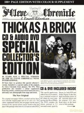 Jethro Tull: Thick As A Brick (40th Anniversary) - Limited (digibook) [2CD]