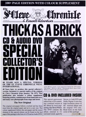 Jethro Tull: Thick As A Brick (40th Anniversary) - Limited (digibook) [2CD]