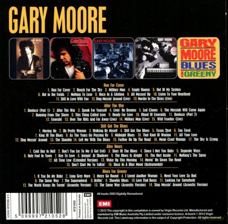 Gary Moore: 5 Album Set [5CD]