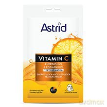 Astrid Energizing and brightening textile mask Vitamin C 1 pc