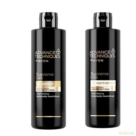 Avon Advanced Techniques Supreme Oils (Conditioner) Intensive Nourishing Conditioner With Luxury Oils For All Hair Types - Volume: 250 ml