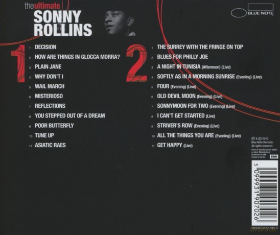 Sonny Rollins: The Ultimate Blue Note Series [2CD]