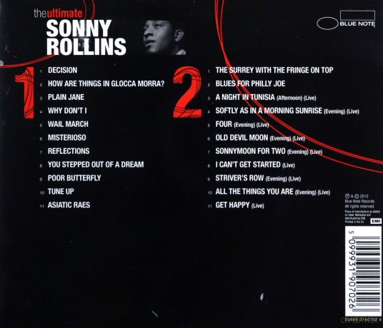 Sonny Rollins: The Ultimate Blue Note Series [2CD]