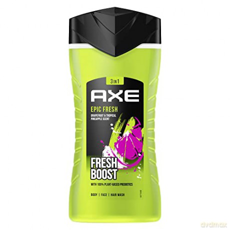 Axe Epic Fresh Body, Face and Hair (3 in 1 Shower Gel) - Volume: 250 ml