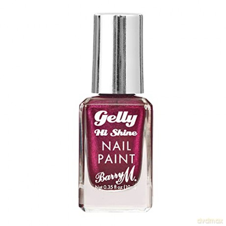 Barry M Gelly Hi Shine (Nail Paint) 10 ml - Shade: Beetroot