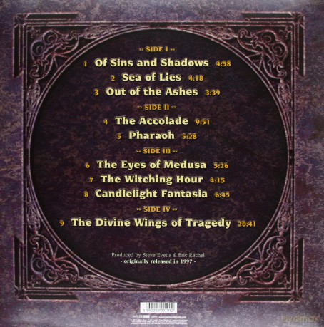 Symphony X: The Divine Wings Of Tragedy [2xWinyl]