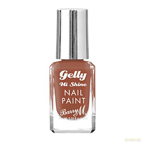 Barry M Gelly Hi Shine (Nail Paint) 10 ml - Shade: Chai Latte