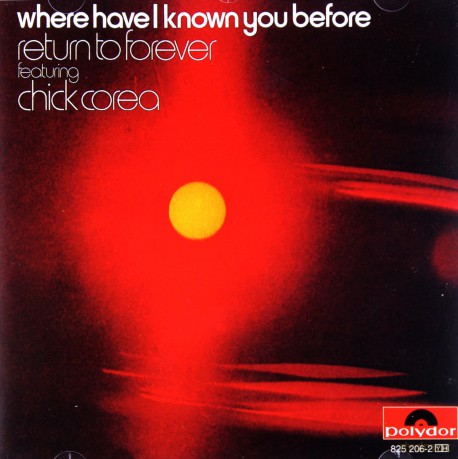 Chick Corea: Where Have I Known You Before [CD]
