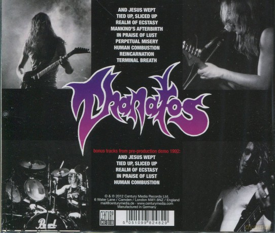 Thanatos: Realm Of Ecstasy [CD]