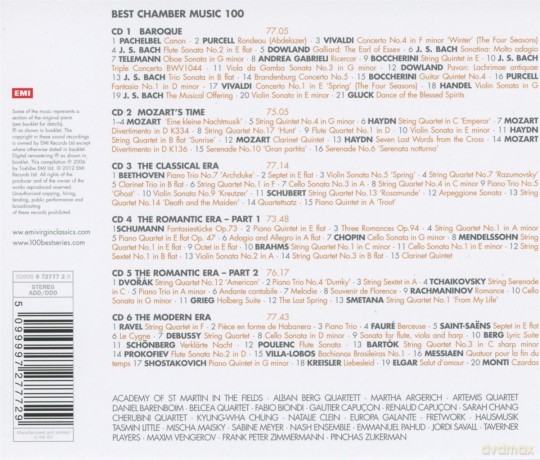 100 Best Chamber Music [6CD]