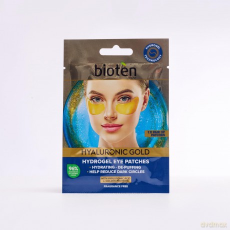 bioten Filling hydrogel mask for the eye area Hyaluronic Gold (Hydrogel Eye Patches) 5.5 g