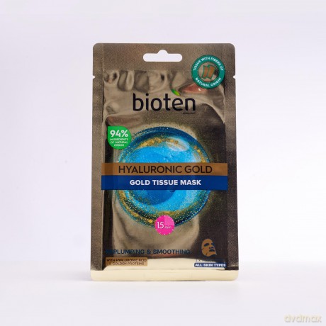 bioten Filling textile mask Hyaluronic Gold (Tissue Mask) 25 g