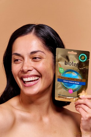 bioten Filling textile mask Hyaluronic Gold (Tissue Mask) 25 g