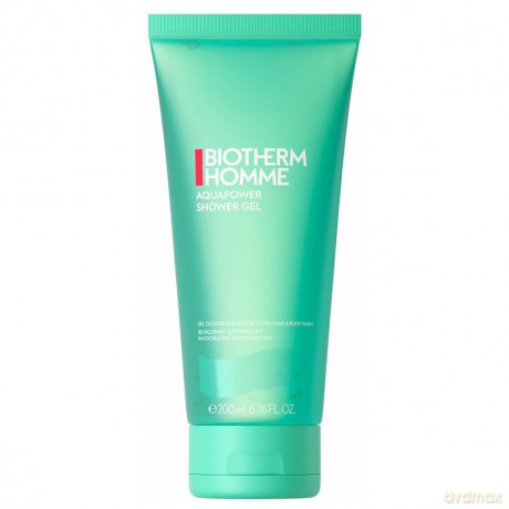 Biotherm Homme Aquapower refreshing and detoxifying shower gel for body and hair (Shower Gel) 200 ml