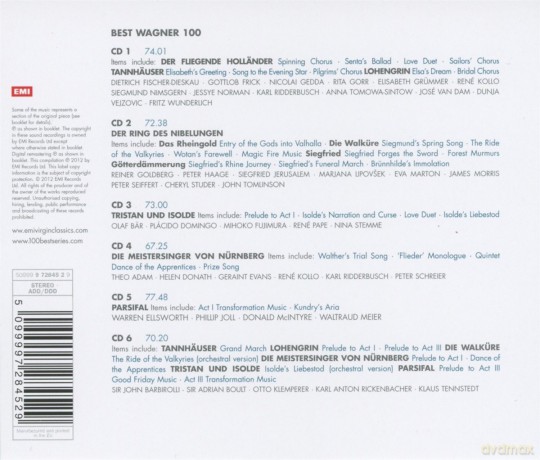 100 Best Wagner [6CD]