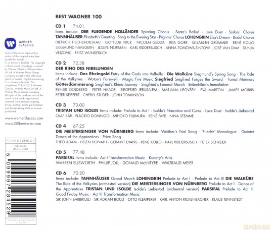 100 Best Wagner [6CD]