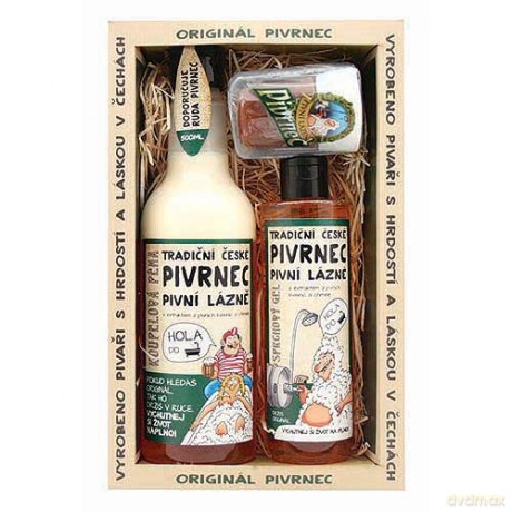 Bohemia Gifts Bath care gift set Pivrnec II