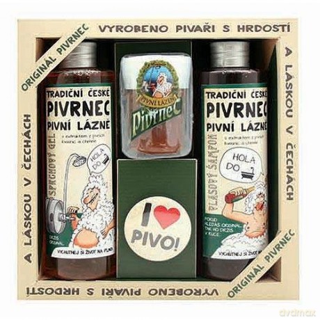 Bohemia Gifts Bath care gift set Pivrnec III