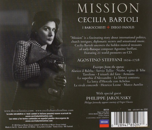 Cecilia Bartoli: Mission (Pl) [CD]