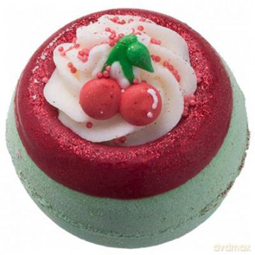 Bomb Cosmetics Sparkling bath bomb Cherry On Top (Bath Blaster) 160 g
