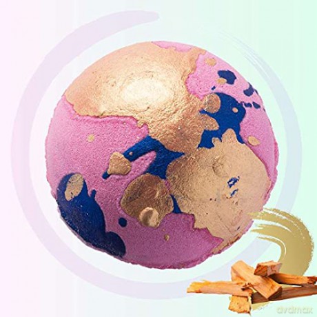 Bomb Cosmetics Sparkling bath bomb Gold of Pleasure (Bath Blaster Ă¸ 7,5 cm) 160 g