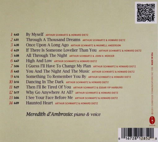Meredith D'ambrosio: By Myself [CD]