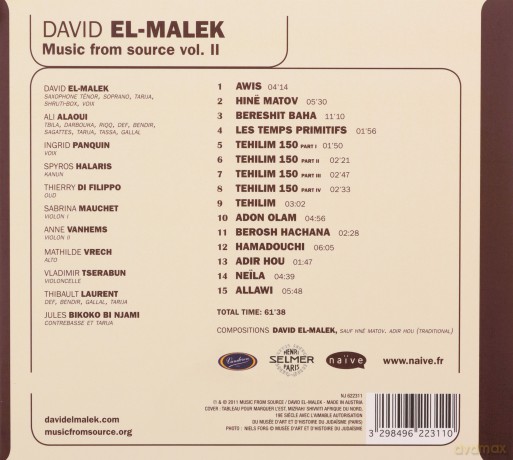 David El-Malek: Music From Source Ii [CD]