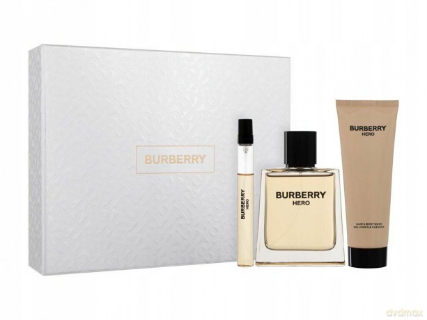 Burberry Burberry Hero - woda toaletowa 100 ml + sprchový gel 75 ml + woda toaletowa 10 ml