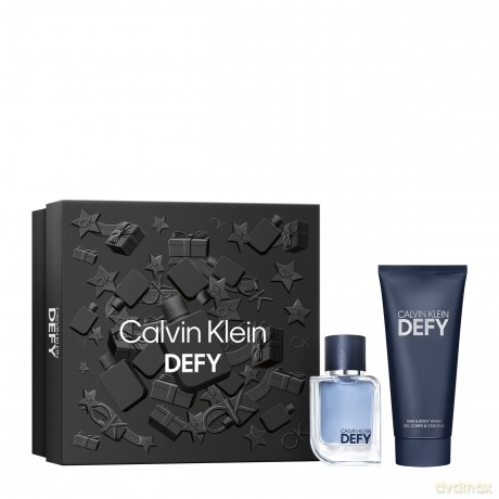 Calvin Klein CK Defy - woda toaletowa 50 ml + sprchový gel 100 ml